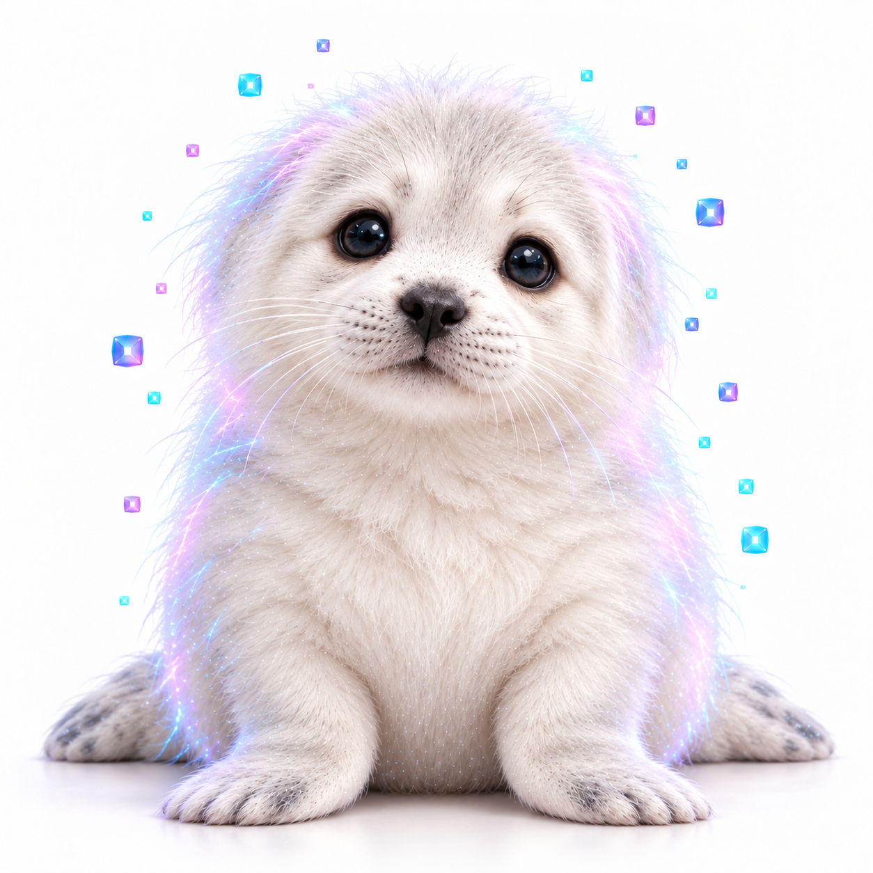 Mochi the baby seal